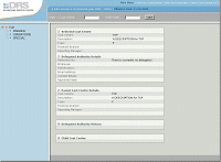 Delegations Register System